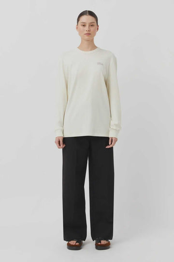Camilla and Marc Sutton Long Sleeve Sweater Tee White