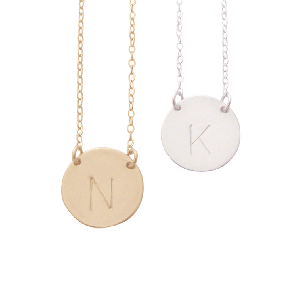 Misuzi Chloe Initial Necklace