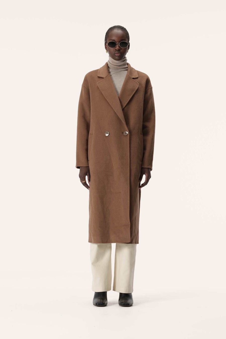 Elka Collective Walnut Emiliano Coat.