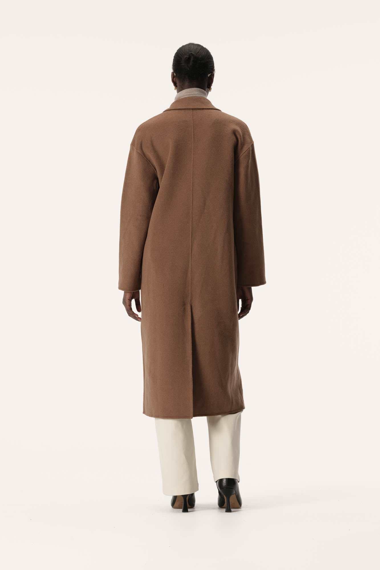 Elka Collective Walnut Emiliano Coat.
