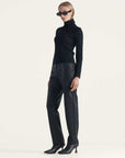 Elka Collective Black Santana Knit Top