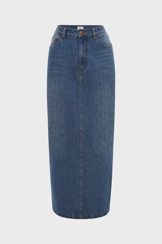 Posse Harvey Skirt Denim