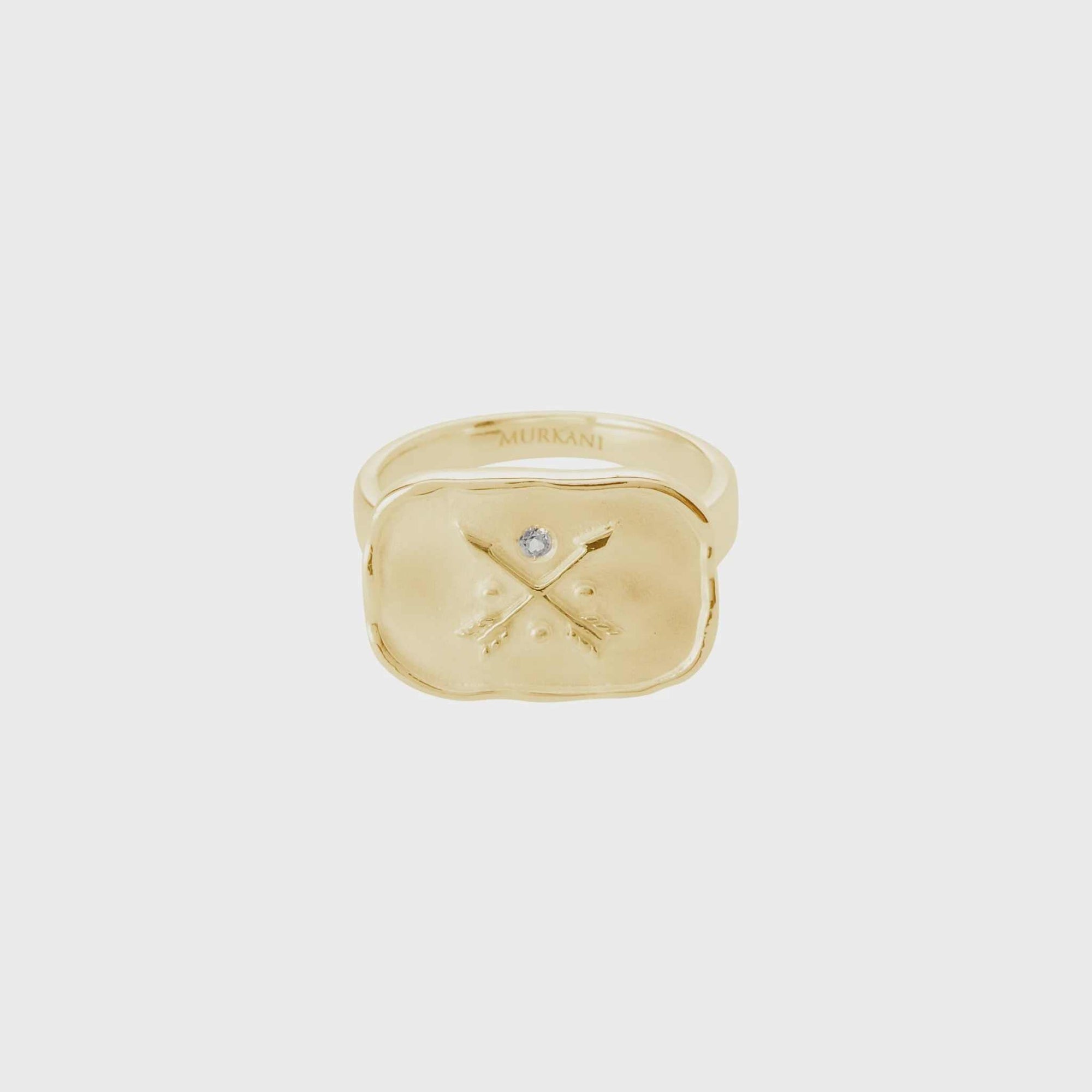 Murkani Heirloom Ring Gold Plate