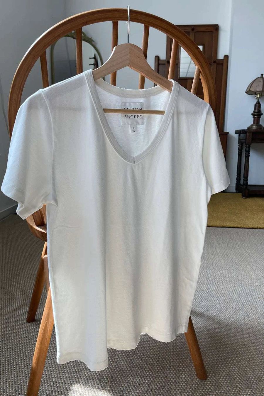 Le Bon Shoppe La Vie Tee White Vintage
