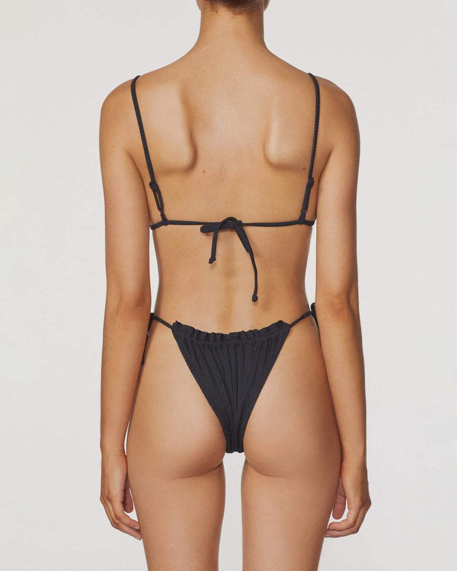 Pant Black Rib