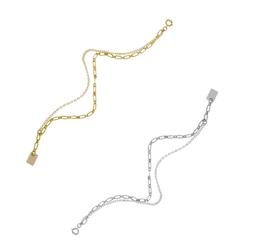 Misuzi Maple Double Chain Bracelet