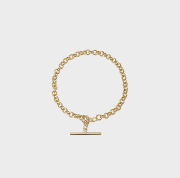 Misuzi Margo Rolo Bracelet Gold