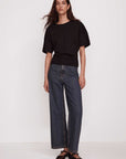 Morrison Sculpt Tee Black.