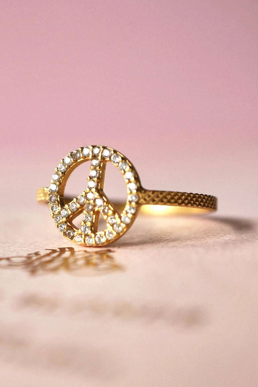 Monsieur Blonde Real Lies Ring Gold