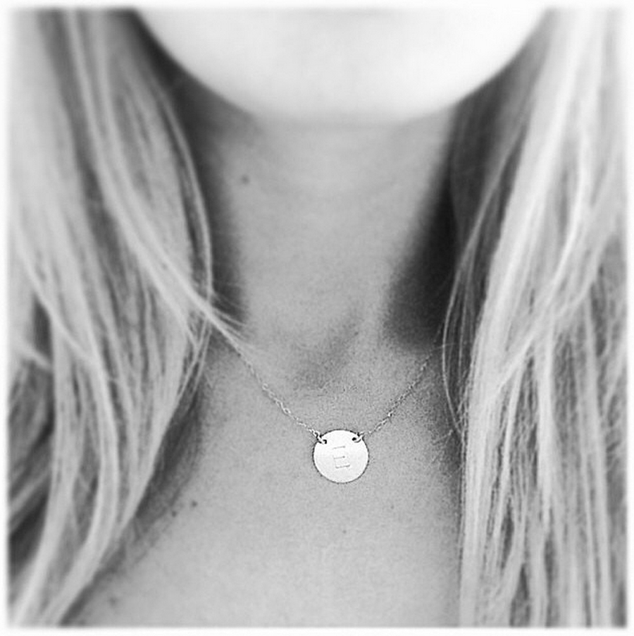 Misuzi Chloe Initial Necklace