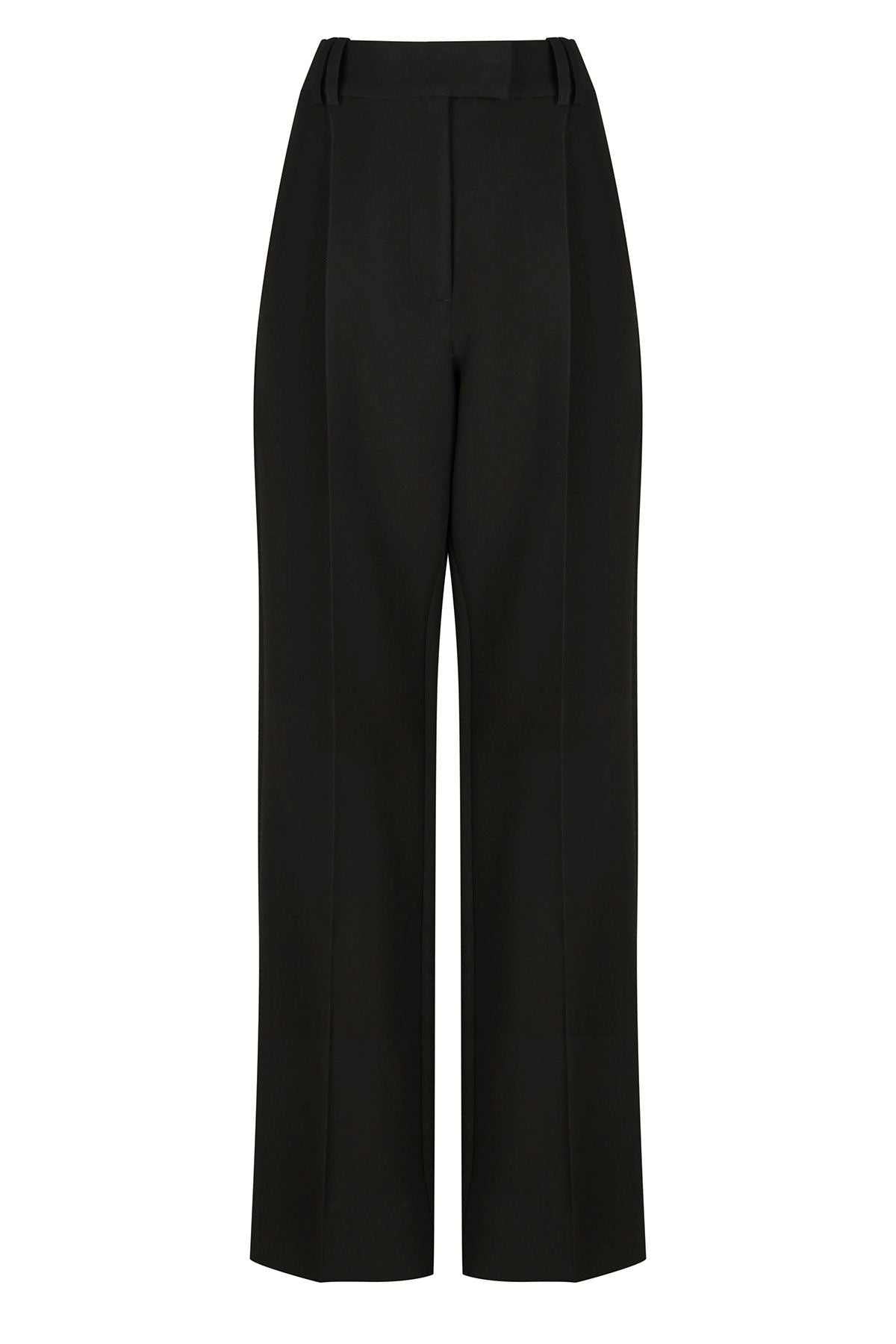 Shona Joy Irena Low Rise Slouched Pant Black