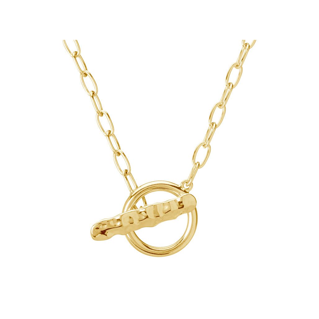 Murkani Nostalgic Fob Necklace Gold