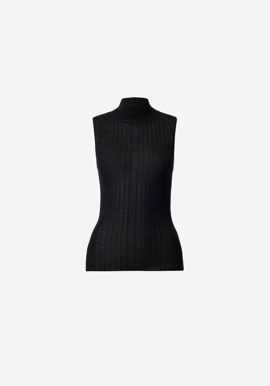Woods Justice Sleeveless Top Black