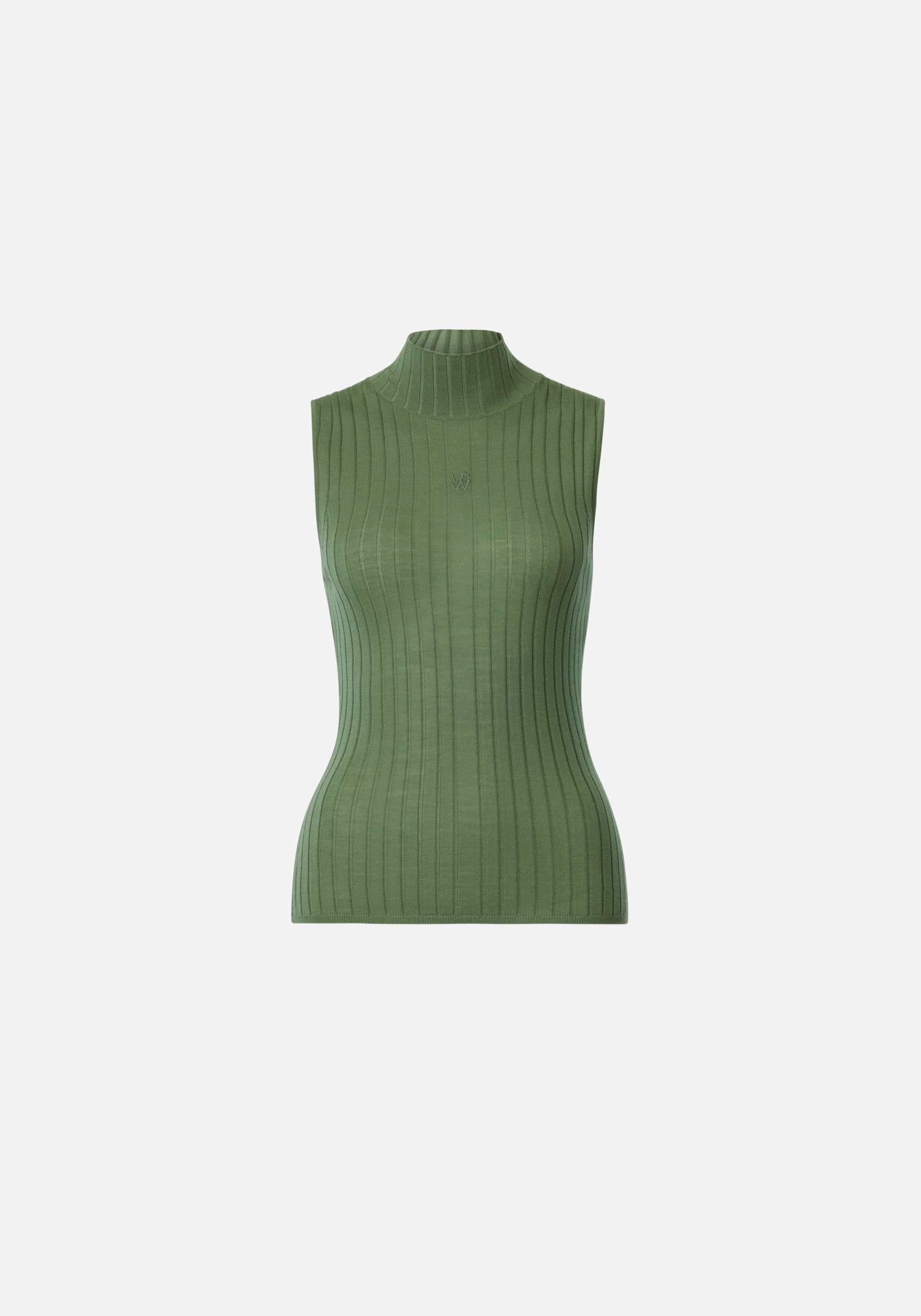 Viktoria and Woods Justice Sleeveless Top Olive Green
