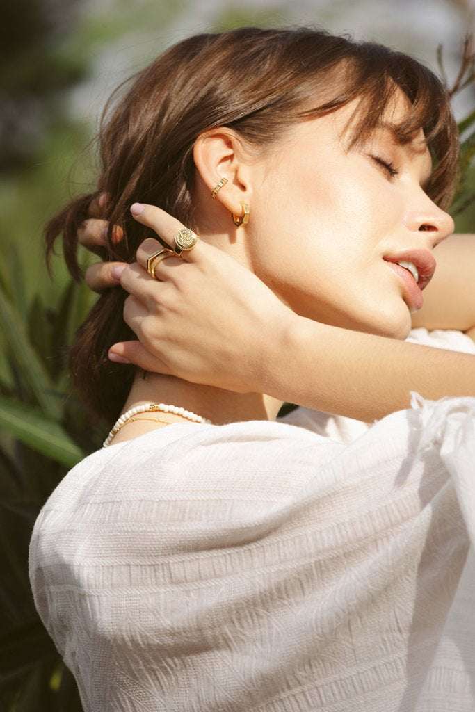 Wildthings Wander Pinky Ring Gold Plated