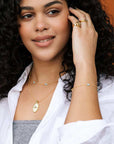 Wildthings Wander Pinky Ring Gold Plated