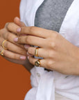 Wildthings Wander Pinky Ring Gold Plated