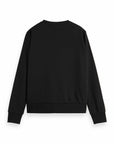 Scotch and Soda Regular Fit Sweatshirt with Artwork Black.