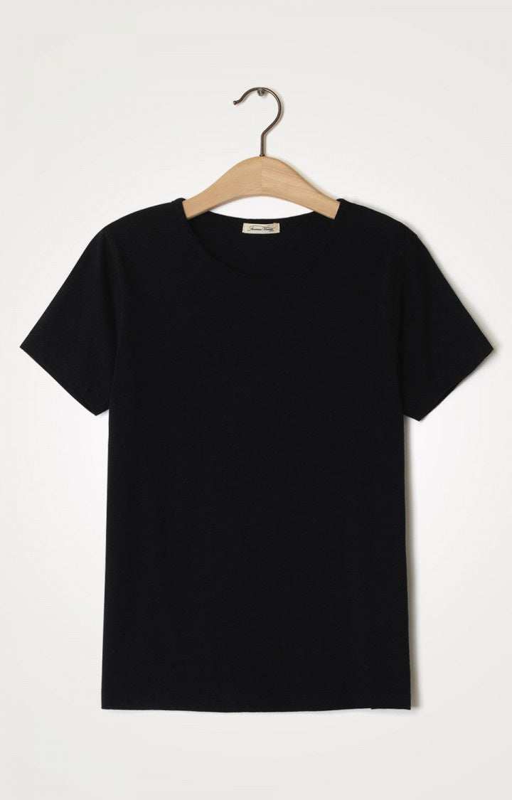 American Vintage Fakobay Round Collar Tee Vintage Black