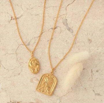 Midsummer Star Tahnee Trust Necklace Gold.
