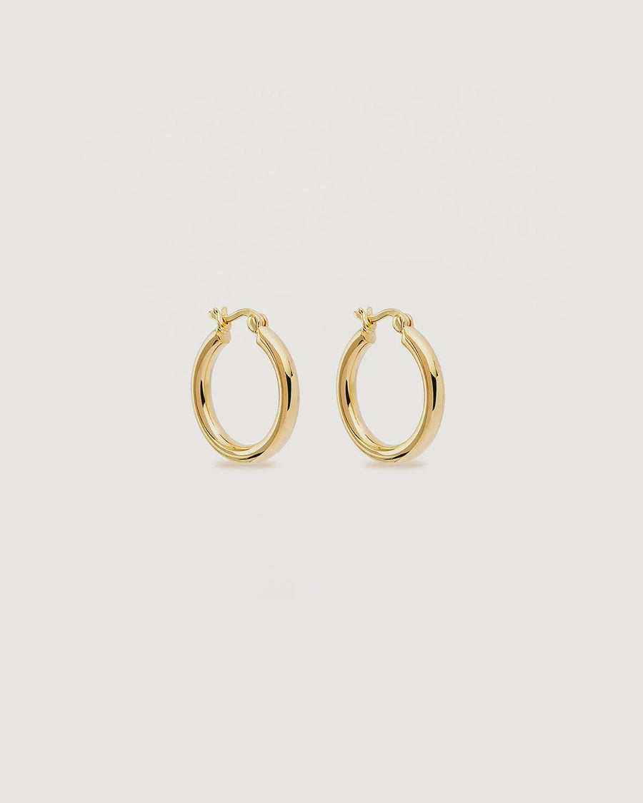 Charlotte 18k Gold Vermeil Sunrise Large Hoops