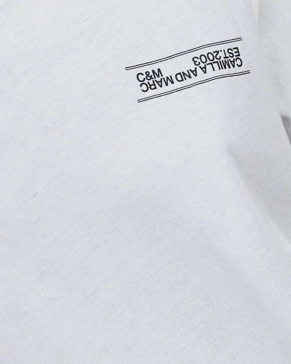 Camilla and Marc Darcy Lightweight Tee White