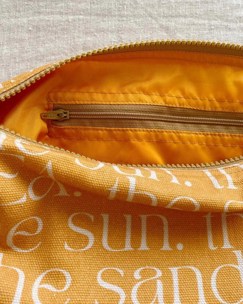 Sun Muu Muu Island Pouch Sunset Gold.