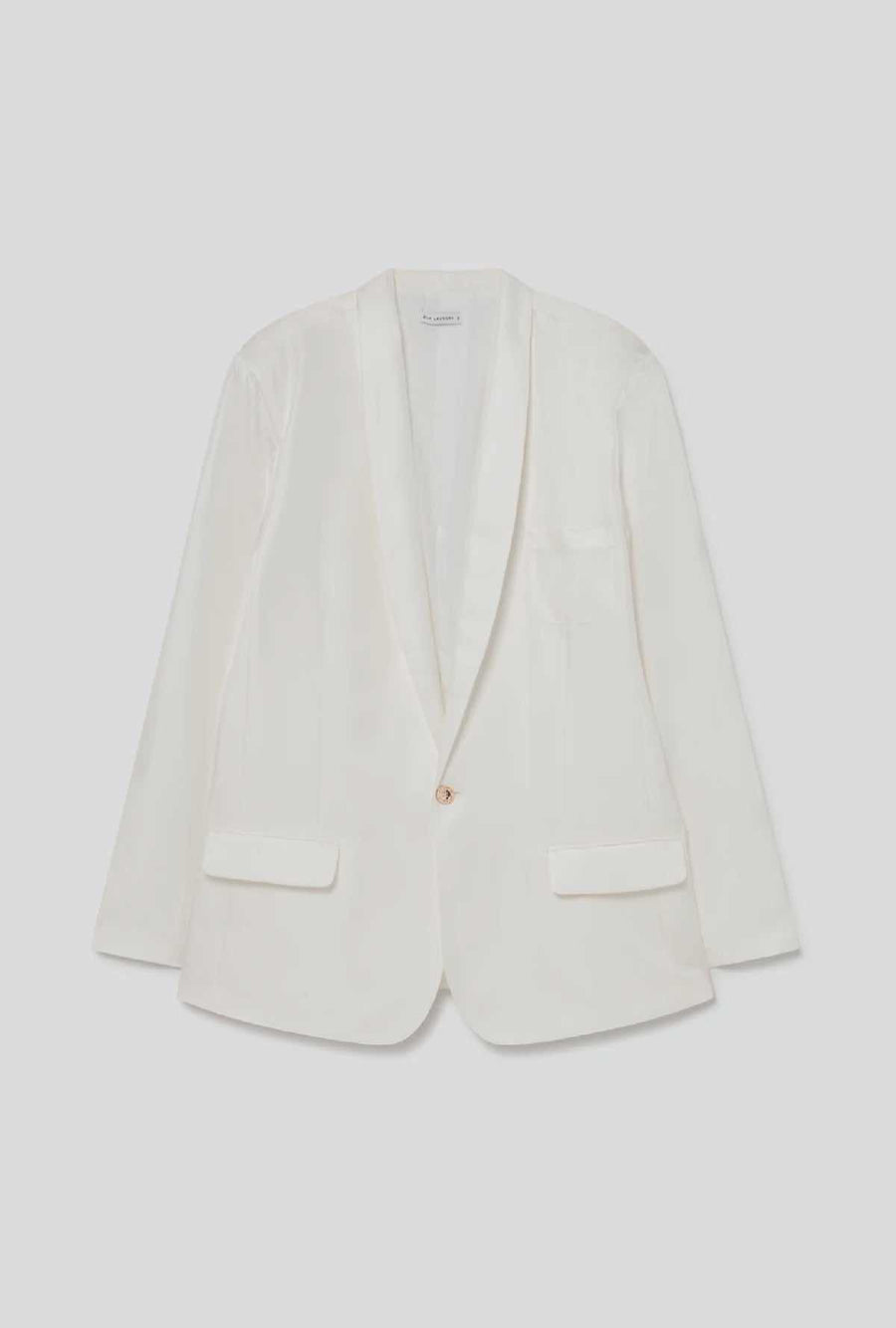 Silk Laundry Twill Miami Blazer White