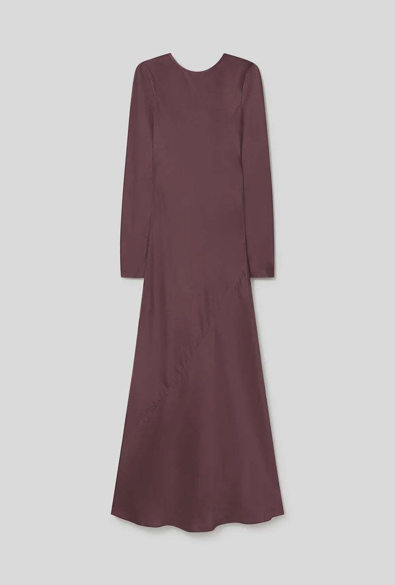 Silk Laundry Sienna Dress Cacao