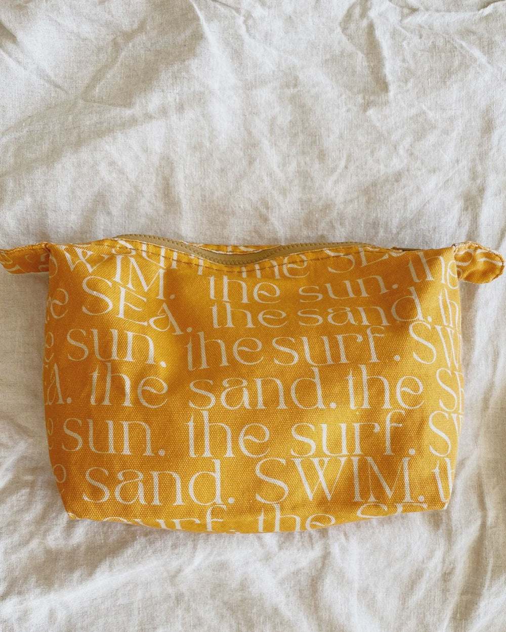 Sun Muu Muu Island Pouch Sunset Gold.