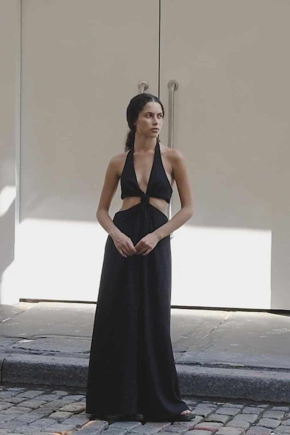 Camilla and Marc Prado Halter Dress Black