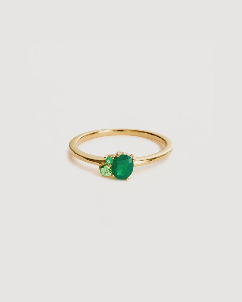 By Charlotte Gold Kindred May Birthstone Ring