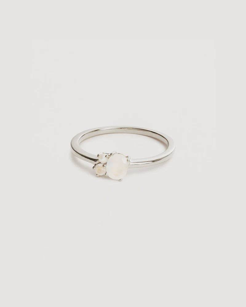 By Charlotte Sterling Silver Kindred June Birthstone Ring