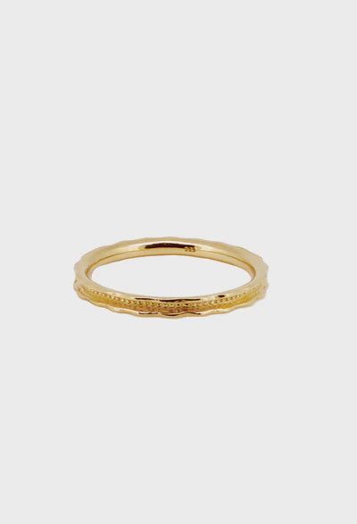 By Barny Siren Ring Gold