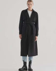 Elka Studio Trench Black.