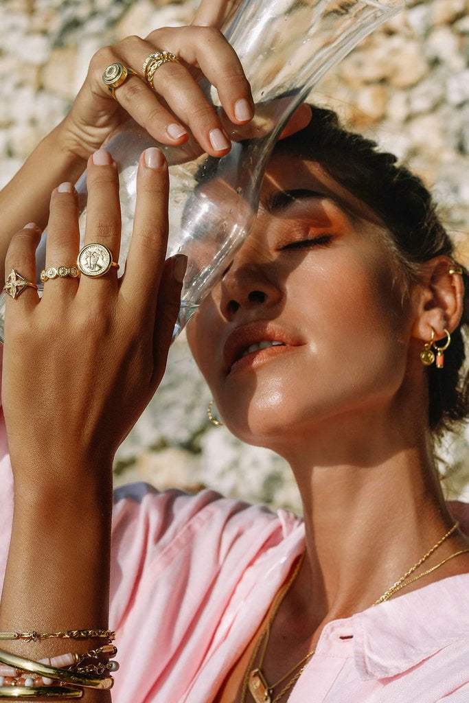 Wildthings Sunrise Earring Gold